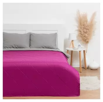 Покрывало Lovelife евро макси 240х210±5 см, цвет сиреневый, микрофайбер, 100% п/э