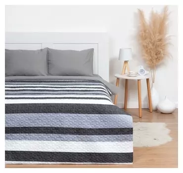 Покрывало Lovelife евро макси "Полосы" 240*210±5см, микрофайбер, 100% п/э