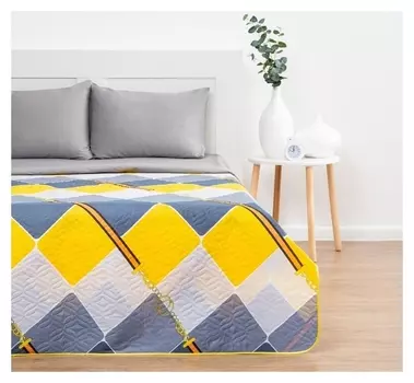 Покрывало Merry, размер 172х205см, микрофибра, 100% полиэстер