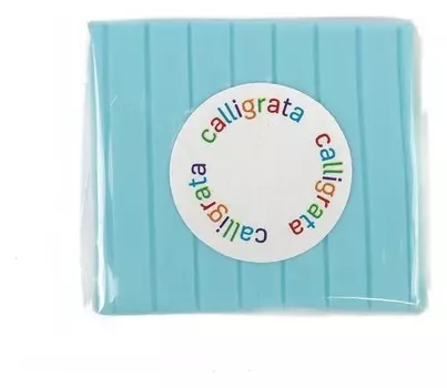 Полимерная глина небесно-голубая