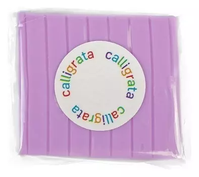 Полимерная глина сиреневая