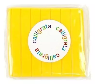 Полимерная глина жёлтый