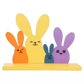 Полка детская "Зайчики"