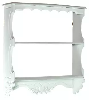 Полка трехъярусная Прованс Цвет белый 49х13х49 см