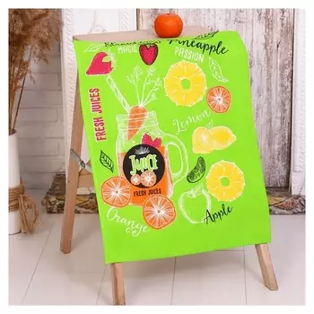 Полотенце 45х60 см, фреш (Рис.1), вафля, 160 гр/м2, хлопок 100%