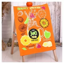 Полотенце 45х60 см, фреш (Рис.2), вафля, 160 гр/м2, хлопок 100%