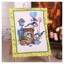 Полотенце 45х60 см, нежность (Рис.2), вафля, 170 гр/м2, хлопок 100%