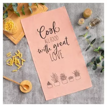 Полотенце этель Cook With Love 33*61 (±1см), 100% хлопок