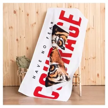 Полотенце этель Courage 70х146±2 см, 100% хлопок 160гр/м2