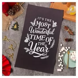 Полотенце этель "Wonderful Time" 32*58 (±3 см), 100% хлопок