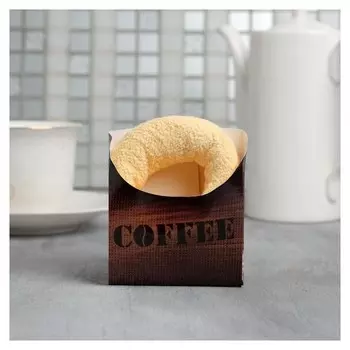 Полотенце бежевое, 25,5 х 24 см