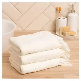 Полотенце для ног Love Life "Turkish Dream" 50*90 см, белый, 100% хл, 500 гр/м2