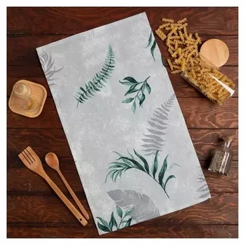 Полотенце "Доляна" Tropics 35х60см 100% хл,164 г/м2