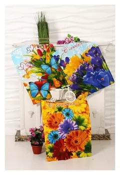 Полотенце Domovita цветник 45х60 см