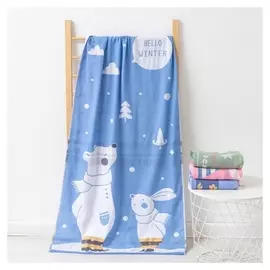 Полотенце двухстороннее «Крошка Я» Hello Winter 70х140 см