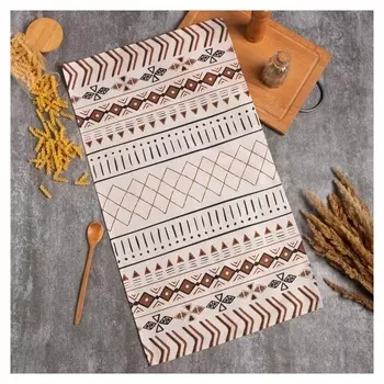 Полотенце "Этель" India 40х73 см, 100% хл, саржа 190 гр/м2