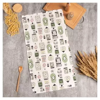 Полотенце "Этель" Kitchenware 40х73 см, 100% хл, саржа 190 гр/м2