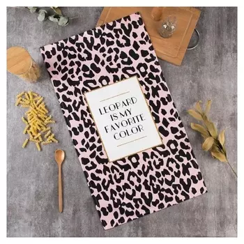 Полотенце "Этель" Leopard 40х73 см, 100% хл, саржа 190 гр/м2