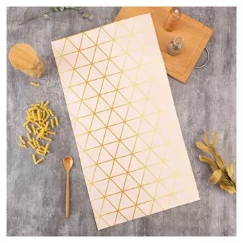 Полотенце "Этель" Real Beauty 40х70см, 100%хл, саржа 190 г/м2