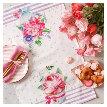 Полотенце "Этель" сладости 40х67 см, 100% хл, репс 190 гр/м2