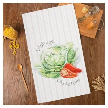 Полотенце "Этель" Vegetable 40х73 см, 100% хлопок, репс 210 г/м2