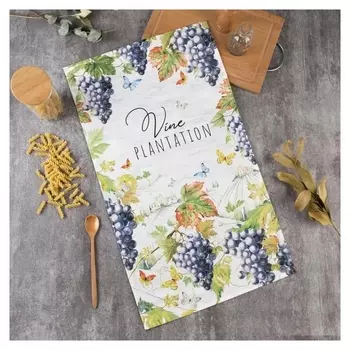 Полотенце "Этель" Vine Plantation 40х73 см, 100% хл, саржа 190 гр/м2