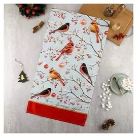 Полотенце "Этель" Winter Birds 40х73 см, 100% хл, саржа 190 гр/м2