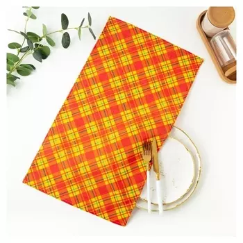 Полотенце клетка, 35х60 см