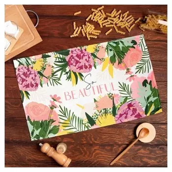 Полотенце кухонное доляна So Beautiful, 35х60 см, 100% хл, 160г/м2