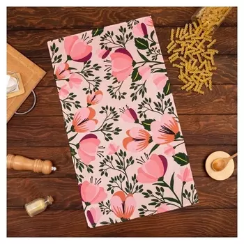 Полотенце кухонное доляна Spring Mood, 35х60 см, 100% хл, 160г/м2