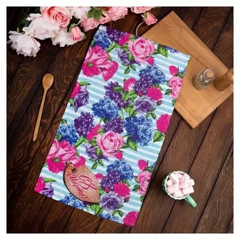 Полотенце кухонное «С 8 марта!» 35х60±2 см