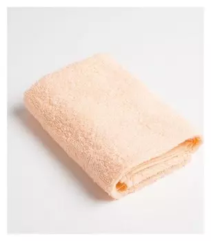 Полотенце махровое экономь и Я 30х60 см, цв. персиковый, 100% хлопок, 320 гр/м2