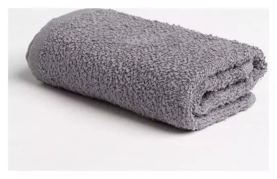 Полотенце махровое экономь и Я 30х60 см, цв. серый, 100% хлопок, 320 гр/м2