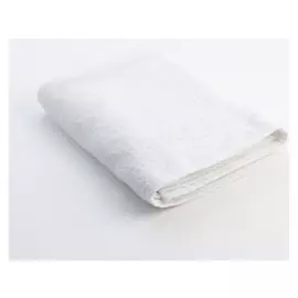 Полотенце махровое экономь и Я 70х130 см, цв. белый, 340 г/м²