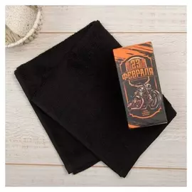 Полотенце махровое этель «23 февраля» 30х30 см, 100% хлопок 340гр/м2