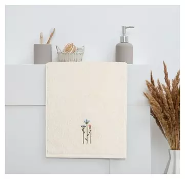 Полотенце махровое этель "Цветы" 30х60см, 100% хлопок, 340гр/м2