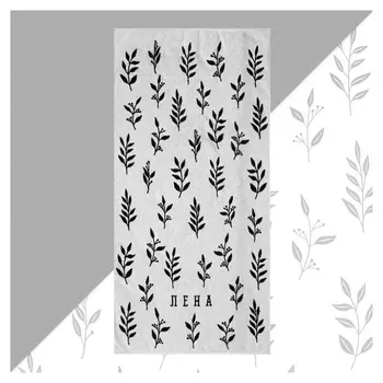 Полотенце махровое этель «Лена» 70х130см, 100% хлопок, 420гр/м2