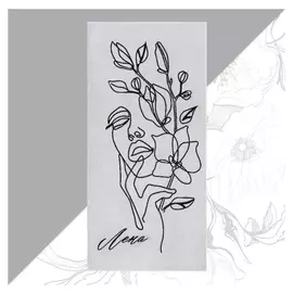 Полотенце махровое этель «Лена» 70х130см, 100% хлопок, 420гр/м2