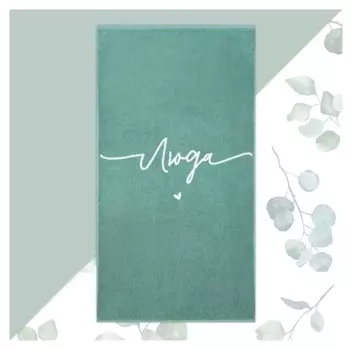 Полотенце махровое этель «Люда» 50х90см, 100% хлопок, 420гр/м2