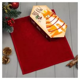 Полотенце махровое этель Meow 30х60 см, 100% хл, 340г/м2