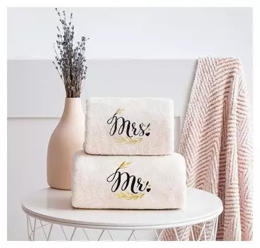 Полотенце махровое этель Missis 70х130см, 100% хлопок, 340 г/м2