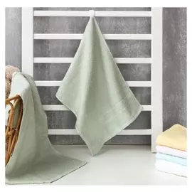 Полотенце махровое этель "Премиум" цв.мятный, 35*72 см, 300 гр/м2, 100% хлопок