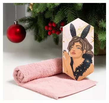 Полотенце махровое этель "Стильная" 30х30 см, 100 хл, 340г/м2