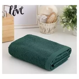 Полотенце махровое этель «Терри» 50x90 см, изумруд