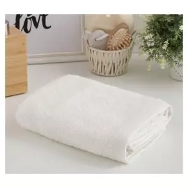 Полотенце махровое этель «Терри» 50x90 см, молочный