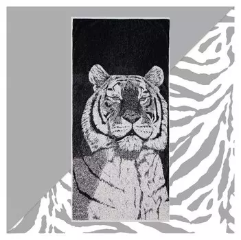 Полотенце махровое этель «Тигр» 70х130см, 100% хлопок, 420гр/м2