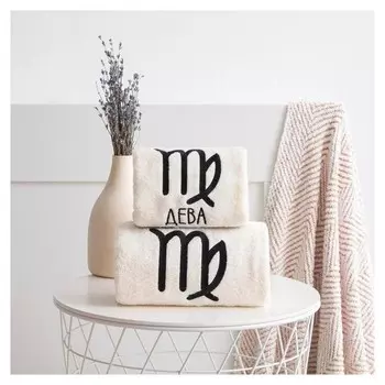 Полотенце махровое "Дева" 70х130 см