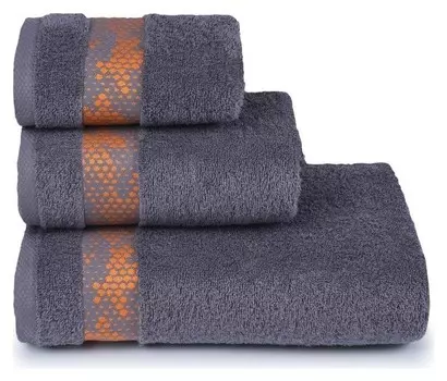 Полотенце махровое «Element» 40х60 см, цвет серый