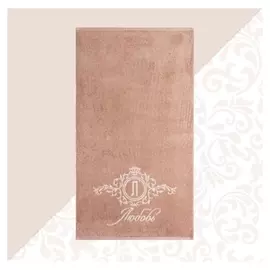 Полотенце махровое "Этель" любовь 50х90см, 100% хлопок, 420гр/м2