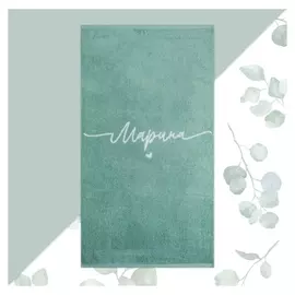 Полотенце махровое "Этель" марина 50х90см, 100% хлопок, 420гр/м2